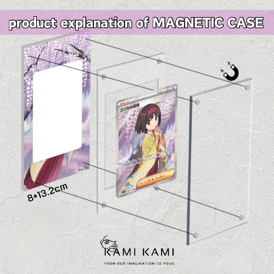 グレイシア ex sar カスタムポケモンカードディスプレイフレームケース