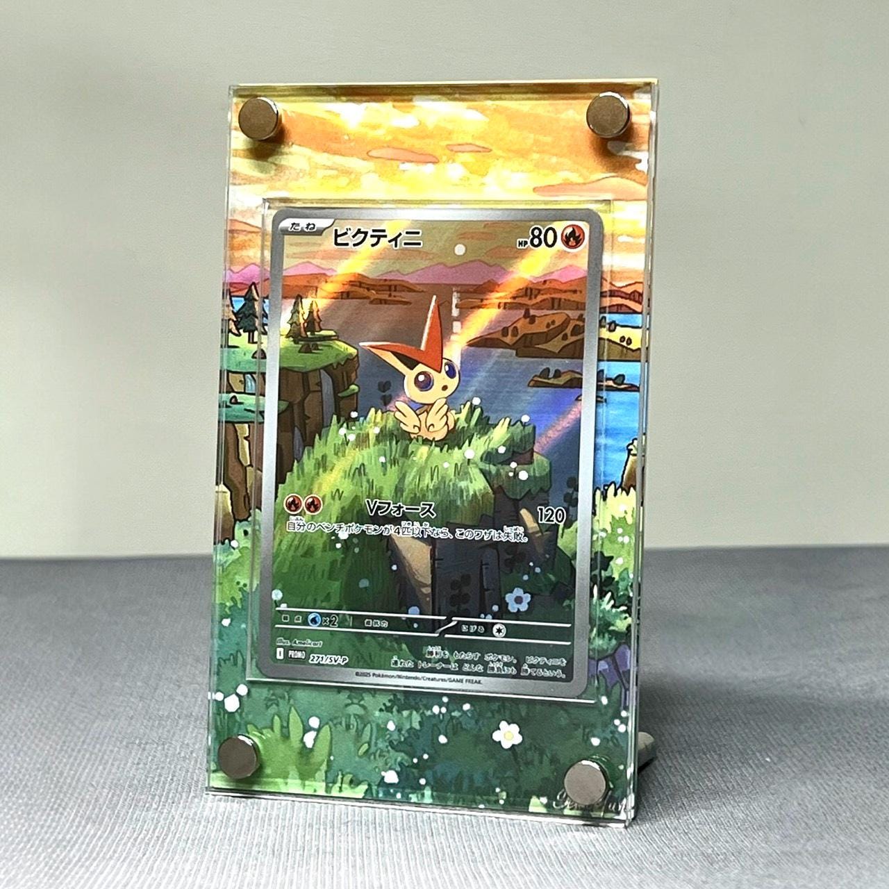 victini card sleeves Pokemon Black & White Plasma Storm Ultra Rare Victini EX #18 main image 0