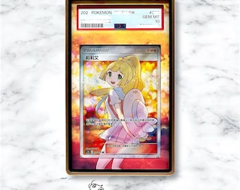 Lillie Extra Battle Day Custom Pokémon Graded Card Display Case