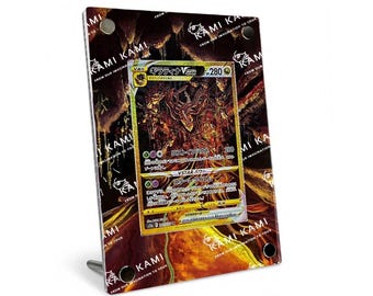 Giratina Vstar Gold Custom Pokémon Card Display Frame Case