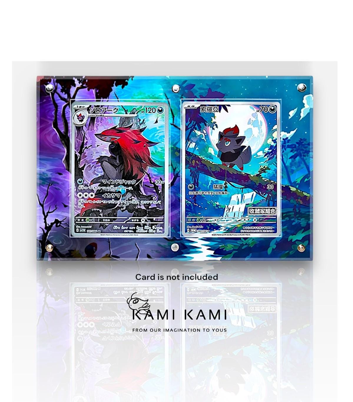 zorua pokemon card price Amazon.com: Pokemon - N's Zorua – SVP 189 Journey Together Black Star Promo  – Illustration Card