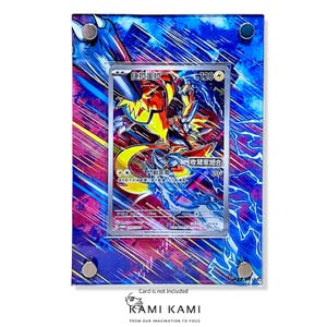 Zeraora ar étui cadre personnalisé pour carte Pokémon