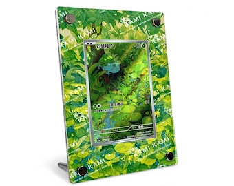 151 Bulbasaur ar Custom Pokémon Card Display Frame Case