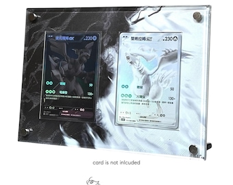 ポケモンカード　ゼクロム ex レシラムex BWR セット レシラムEX＆ゼクロムEX BWRセット ポケモンカードディスプレイ