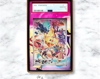 Pikachu SR Precious Collector Promo Custom Pokémon Graded Card Display Case