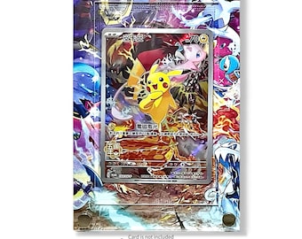 Pikachu Chinese 5th promo Custom Pokémon Card Display Frame Case