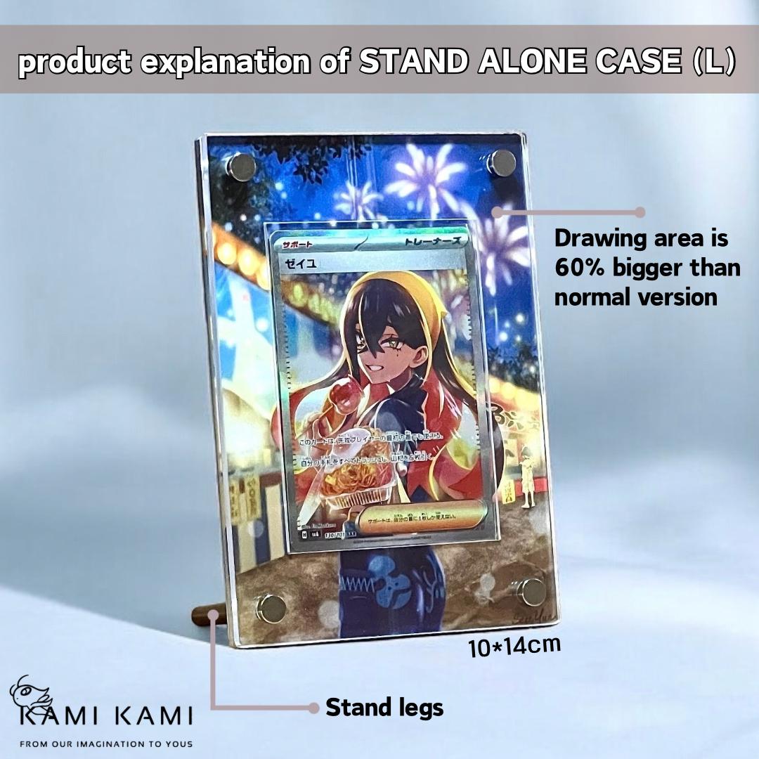 Eevee AR Crimson Haze Custom Pokémon Card Display Frame Case Eevee AR Crimson Haze Custom Pokémon Card Display Frame Case