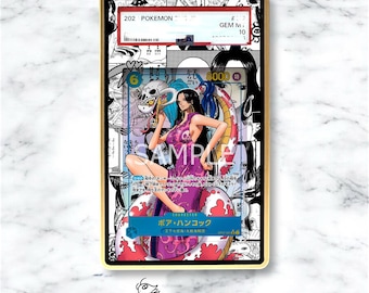 Boa Hancock (051) Custom One Piece Graded Display Case for PSA/BGS