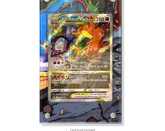 Charizard Vstar UPC Promo / Alt Art Custom Pokémon Card Display Frame Case