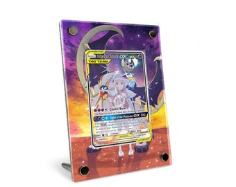 ソルガレオ＆ルナアーラGX カスタムポケモンカードディスプレイ