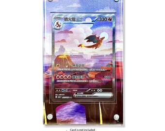 151 charizard ex Sar Custom Pokémon Card Display Frame Case