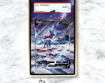 スイクンV 拡張アート カスタムポケモンカードディスプレイケース