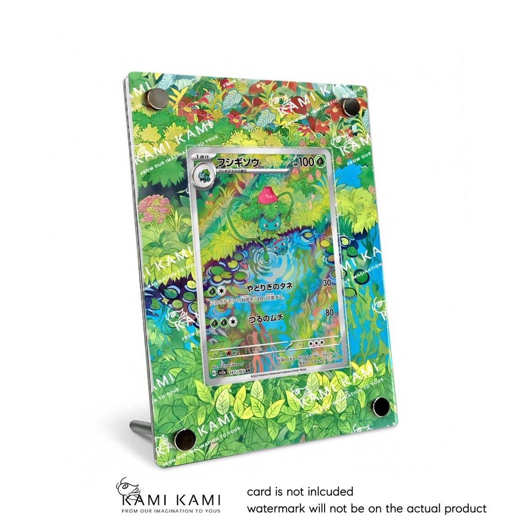 151 Ivysaur Ar Custom Pokémon Card Display Frame Case - Etsy Australia