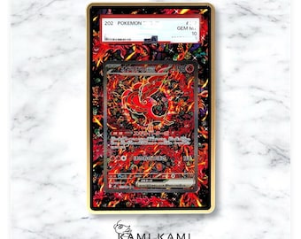 Oricorio ex sar/sir Custom Pokémon Card Graded Display Case for PSA/BGS