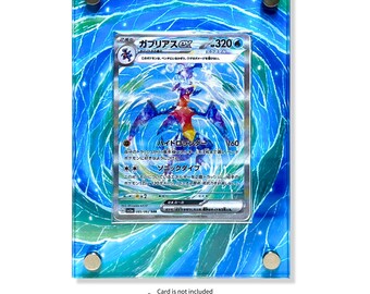 Garchomp EX Custom Pokémon Card Display Frame Case