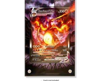 pokemon go fish card game Charizard V [Full Art, Graded PSA 9] main image 1