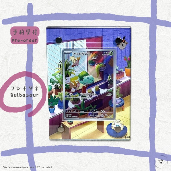 Bulbasaur Promo 092/SV-P AR Special Deck Set Custom Pokmon Card Display  Frame Case - Etsy