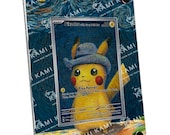 ピカチュウ・ヴァン・ゴッホ風カスタムポケモンカードディスプレイ