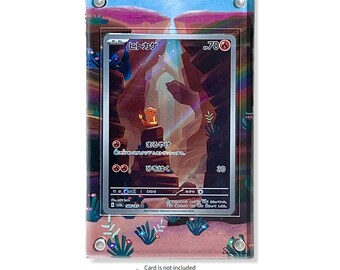 151 ヒトカゲ AR カスタムポケモンカードディスプレイフレームケース
