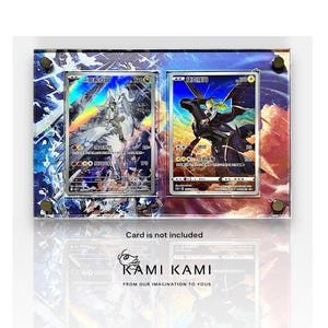 N’s Reshiram ar Zekrom chr benutzerdefinierte Pokémon Kartenhalter