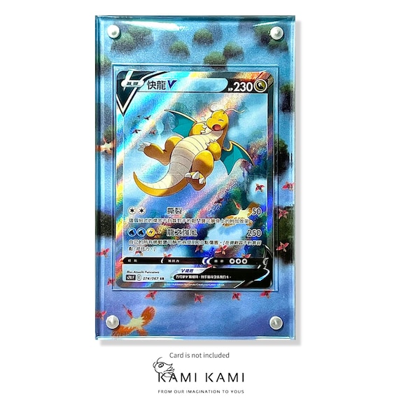 Buy Dragonite V Alt Art Custom Pokmon Card Display Frame Case Online in  India - Etsy