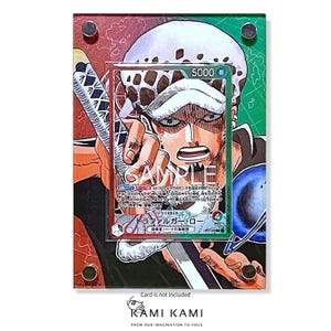Trafalgar Law OP01-002 Führer Alternative Kunst One Piece Card Vitrine Case