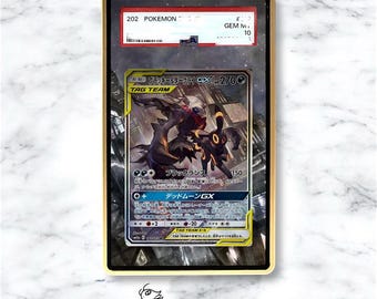 Umbreon Darkrai GX Alternate Art Custom Pokemon Graded Display Case