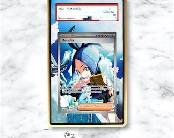 Dendra sar/sir aangepaste Pokémon Card Graded-vitrine voor PSA/BGS