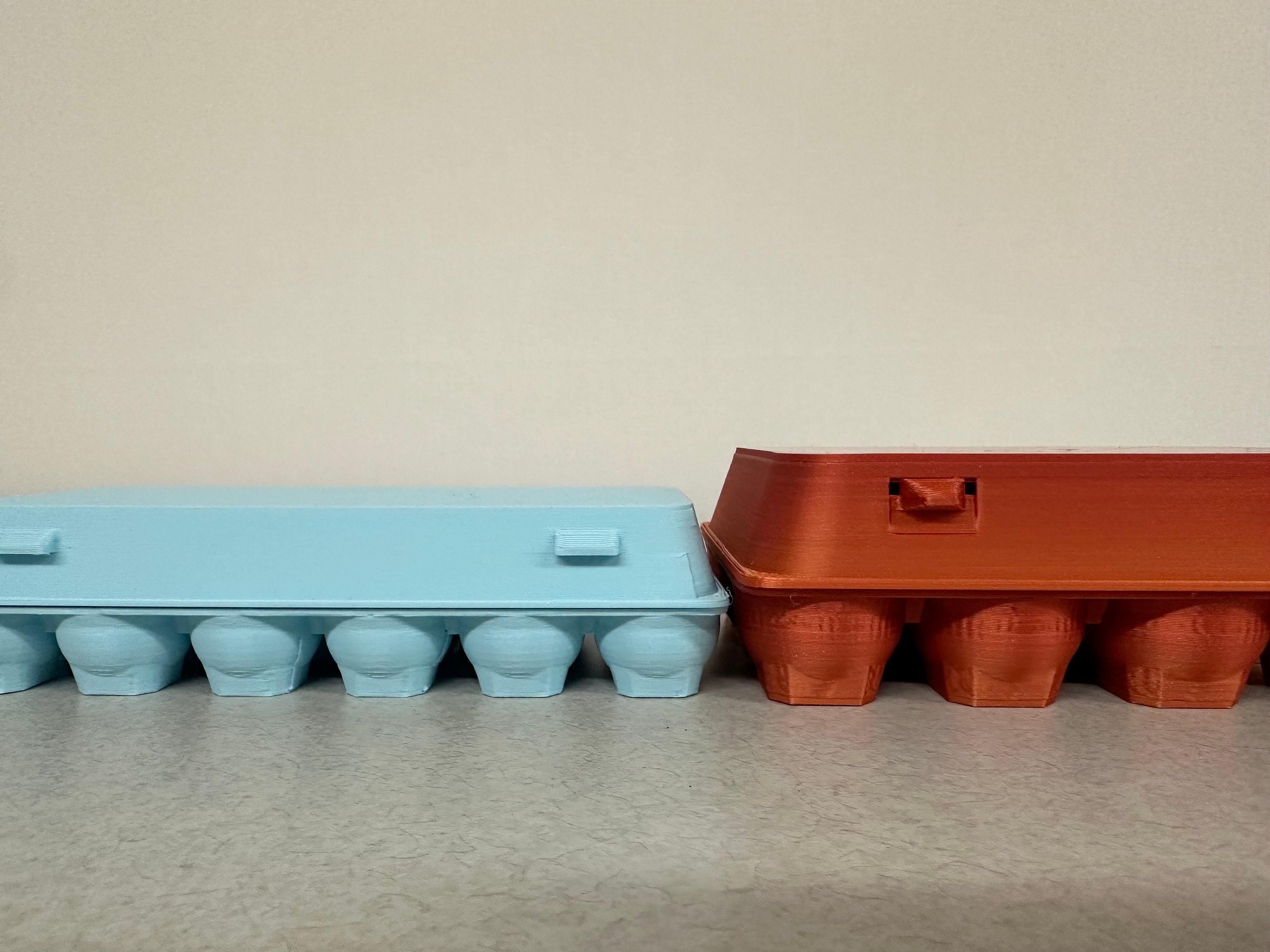 30 Scatoline Per Uova Di Quaglia In Plastica Trasparente - Griglia Da 12 Posti, Ideale Per Frigo O Picnic - Foto 2