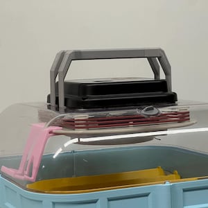Snap-on Lid Handle for Maticoopx 20 or Maticoopx 30 Incubator | Lift with Ease | One Hand | 3D Printed | Made in USA