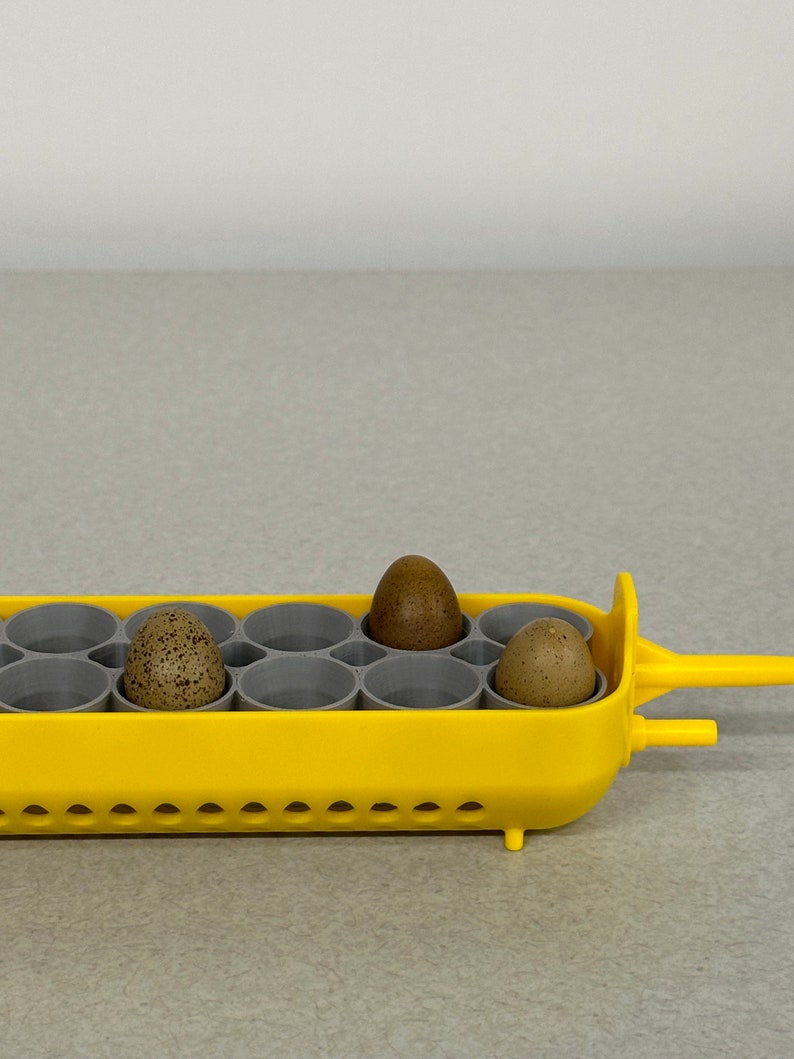 Tiny Button Quail Egg Rack for Maticoopx or Hatchingtime Pro24 Tabletop ...