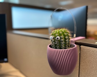 Wall Planter for Your Office: Elevate Your Workspace with Style | 3D Printed | Made in USA