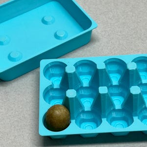 Adorable Classic Coturnix Quail Egg Carton Design | Jumbo or Regular | 6 or 12 or 18 eggs | 3D-Printed Egg Storage | Made in USA