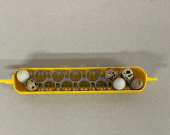 Maticoopx Coturnix Quail Egg Rack for Incubators | 3D Printed | Made in USA
