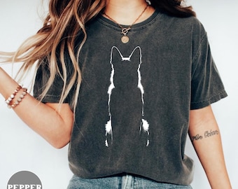 German Shepherd Comfort Colors Shirt, German Shepherd Dog Lover Tee, GSD Groomer Gift, Dog Mom T-Shirt
