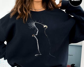 Rat Lover Sweatshirt, Cozy Rat Owner Crewneck, Pet Parent Animal Lover Sweater, Rat Gifts for Small Pet Fans, Comfort Colors Style Pullover