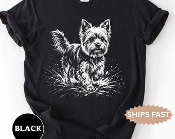 Yorkie Comfort Colors Shirt, Gift for Yorkshire Terrier Lover, Yorkie Dog Mom Owner T-Shirt