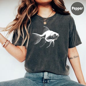 Goldfish Shirt Funny Goldfish TShirt for Fish Owners, Cute Aquarium Lover Tee, Goldfish Lover Gift, Pet Fish Shirt, Fish Mom Tee