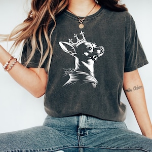 Royal Chihuahua Shirt Dog Face T Shirt, Chihuahua Mom Shirt, Chihuahua Dad Shirt, Chihuahua Tshirt, Cute Chihuahua Lover Tee Chihuahua Owner