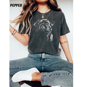 パグシャツ、パグ犬シャツ、パグTシャツ、パグ飼い主へのギフト、パグ愛好家へのギフト、パグ愛好家シャツ、パグママシャツ、パグパパシャツ、パグ飼い主ギフトTシャツ 画像 1