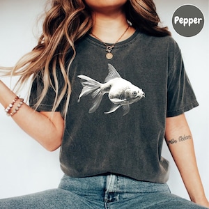Goldfish Shirt Funny Goldfish TShirt for Fish Owners, Cute Aquarium Lover Tee, Goldfish Lover Gift, Pet Fish Shirt, Fish Mom Tee