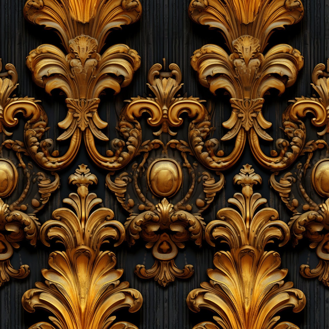 Baroque Patterns Collection 2 - Etsy