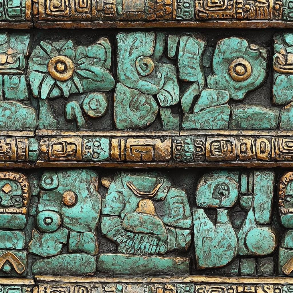 Mayan Wall Patterns - Etsy