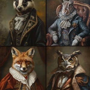 Viktorianische Tierportraits Sammlung 1