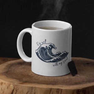 Es ist gut Kaffeebecher, christliches Hymnengeschenk, Weihnachtsgeschenk für Christen, es geht mir gut mit meiner Seele, christliche Männer, christliche Frauen