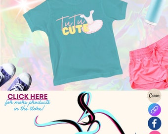 TuTu Cute Dance SVG Design
