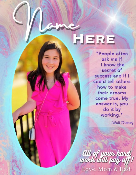 Custom Template Design DIGITAL ITEM Ads Programs Recital Documents ...