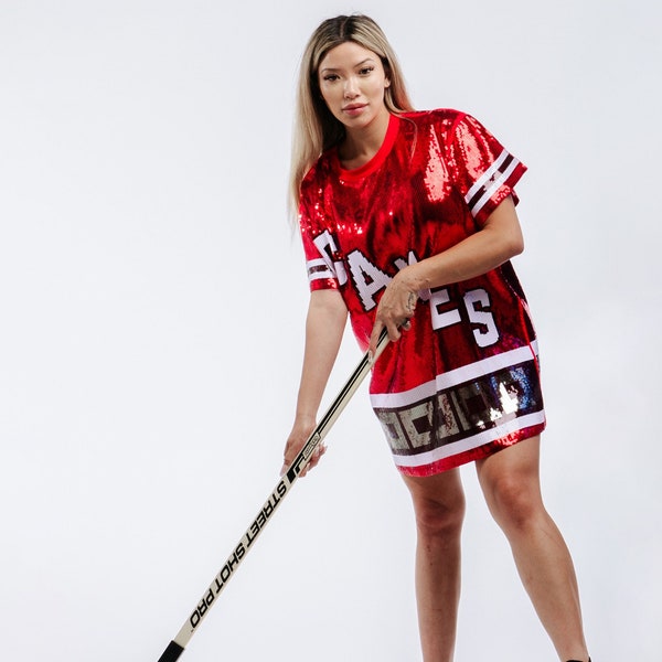 Hockey Jersey Dress Etsy
