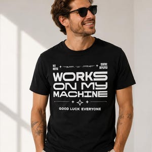 Funny Programmer Shirt for Software Developers DevOps Engineer Coding Humor Tee IT Support Gift Computer Science Geek Shirt