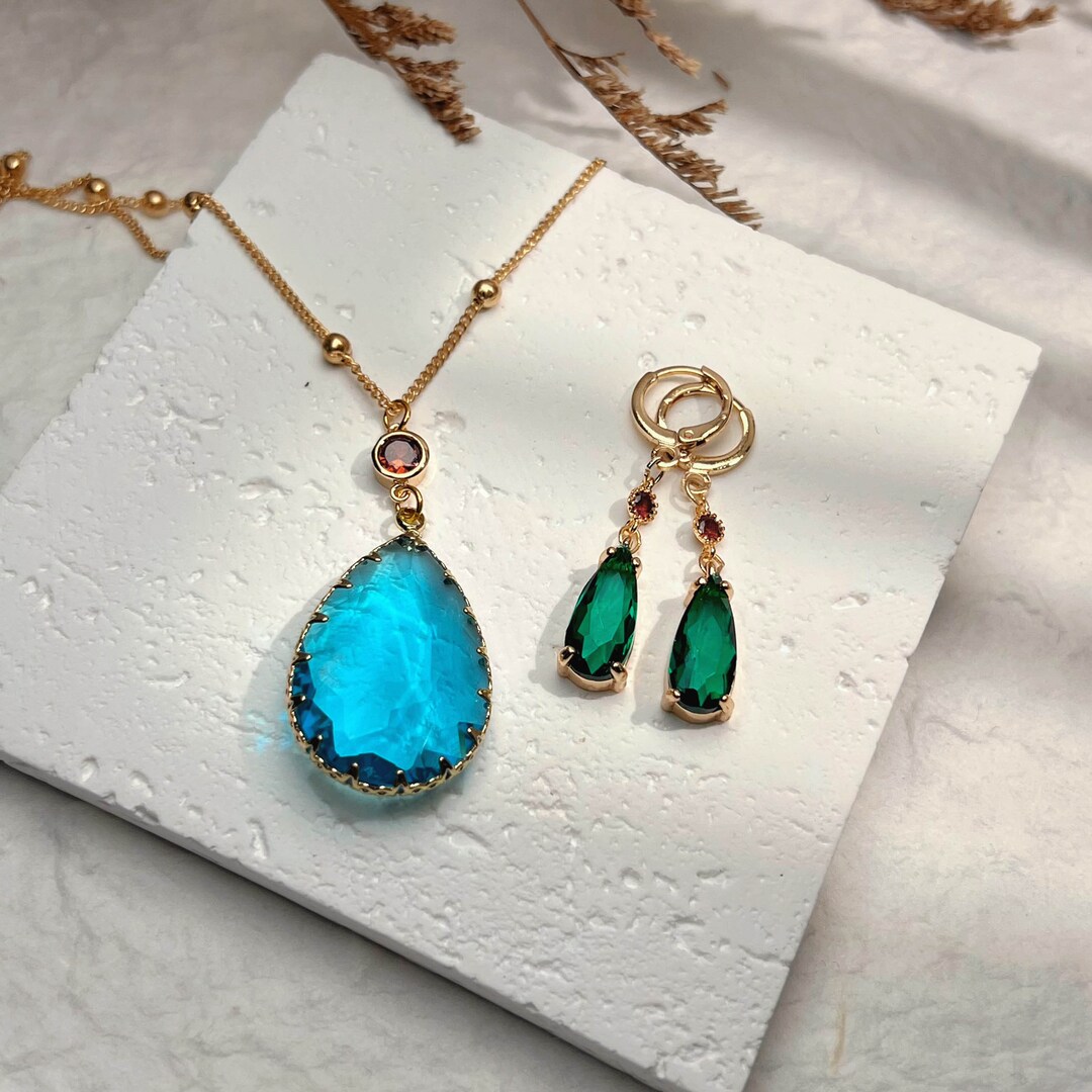 Howls Moving Castle Necklace and Earrings Howl Cosplaysophie Etsy UK